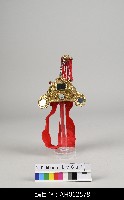藏品(中國福建泉州懸絲傀儡戲頭盔-戰盔)的圖片